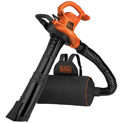 BLACK+DECKER Leaf Blower Vacuum Back Pack and Mulcher, Power Boost up to 250 MPH, 400 CFM, Corded (BEBL7000-CA) 🍁 All In One Marketplace Canada
