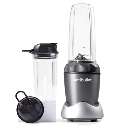 Nutri Bullet NB50100C Pro 1000 Single Serve Blender (1000W) 7-Piece Set, Dark Gray/Light Gray Skirt 🍁 All In One Marketplace Canada