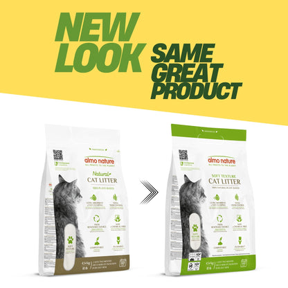 Almo Nature: Natural Unscented Cat Litter - 10 lbs - Non-Toxic, 100% Plant-Based, Clumping, Biodegradable, Compostable, for Cats & Kittens 🍁 All In One Marketplace Canada
