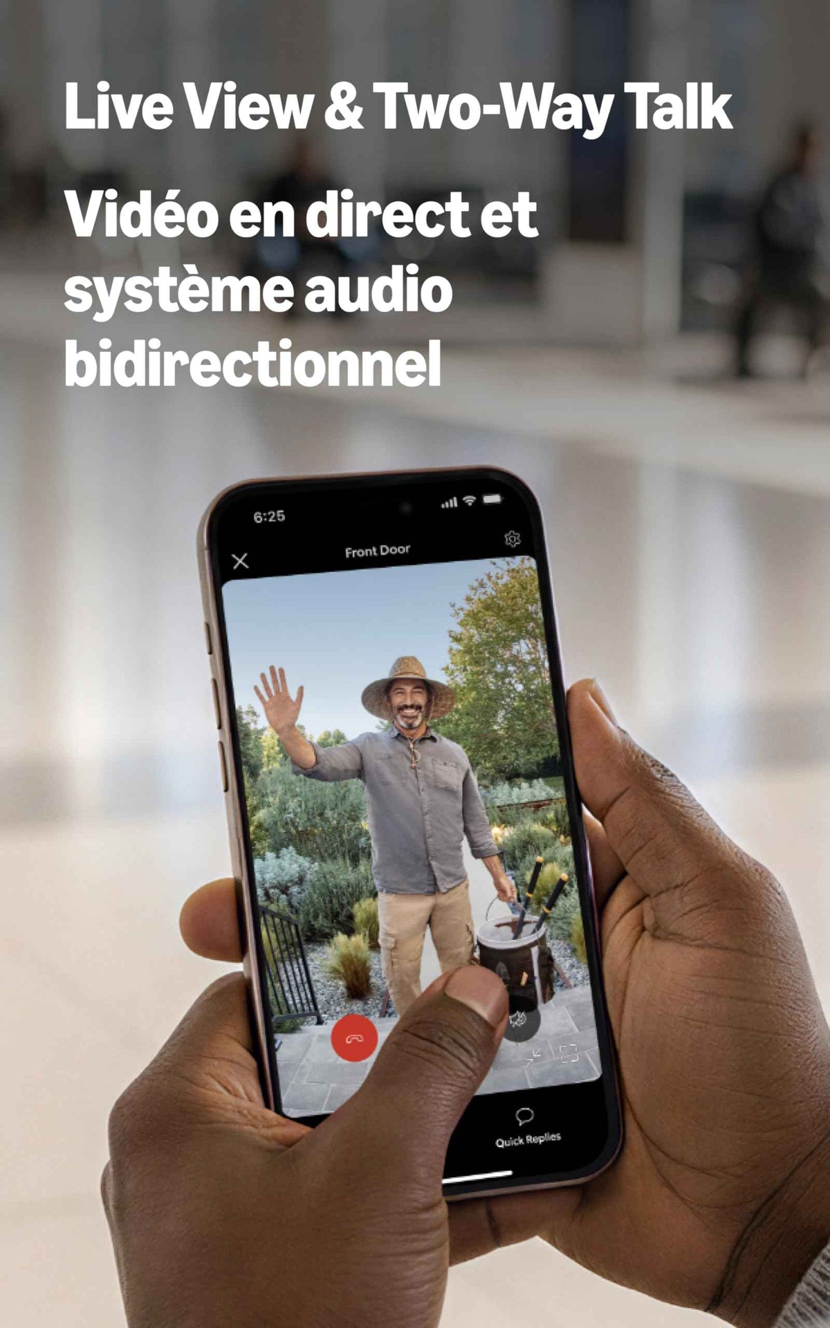 Ring Battery Doorbell (newest model) — Retinal 2K with wide-angle video, up to 6x Enhanced Zoom, Two-Way Talk, and Built-In Battery, Matte Mocha 🍁 All In One Marketplace Canada