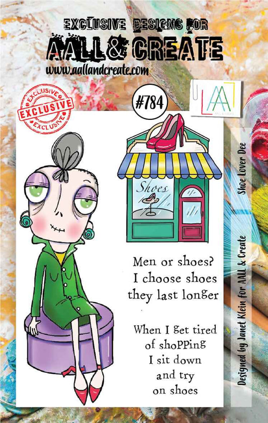 AALL and Create Stamp Set -784 - Shoe Lover Dee