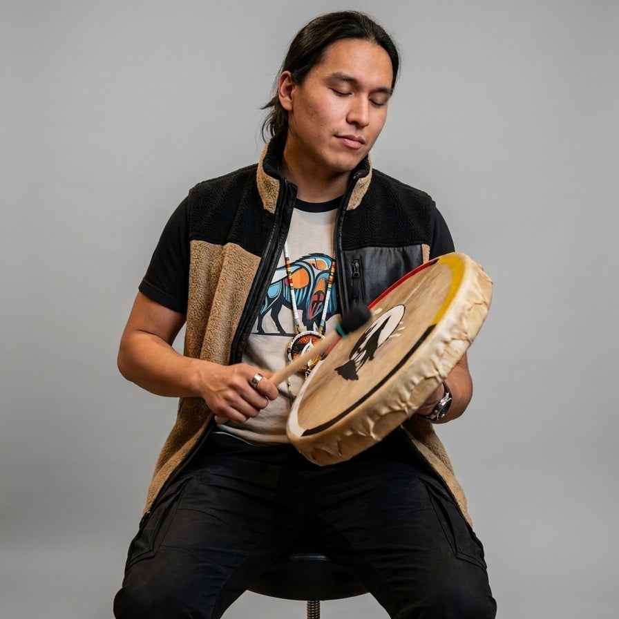 Howling Wolf 12” Hand drum