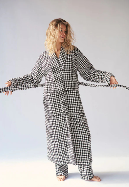 Luxurious Quilted Bamboo Robe by Bambi and Birdie