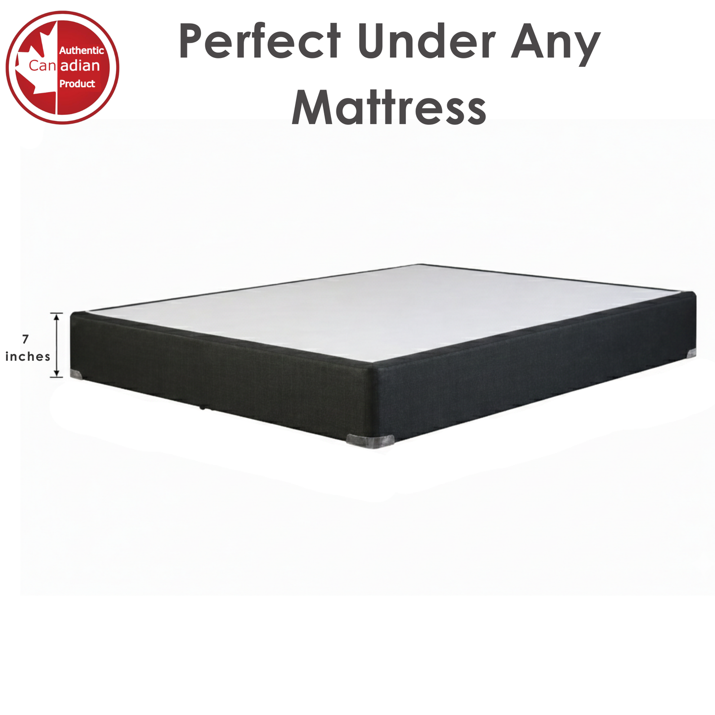 UltraFlex® MAJESTIC 9" Mattress and BoxSpring Set Orthopedic Premium Cool Gel Memory Foam, Eco-friendly Mattress (Made in Canada)