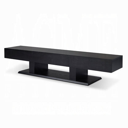 Phantom Modern Storage TV Stand - Black