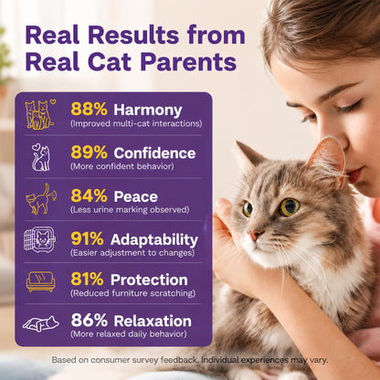 TopSum Cat Pheromone Diffuser: Cat Calming Diffuser for Spraying, Scratching, Excessive Meowing & Multi-Cat Homes, Ideal for Cats Alone at Home - VHP Registered NN.Z4H1 (3 Diffusers+3 Refills) 🍁 All In One Marketplace Canada