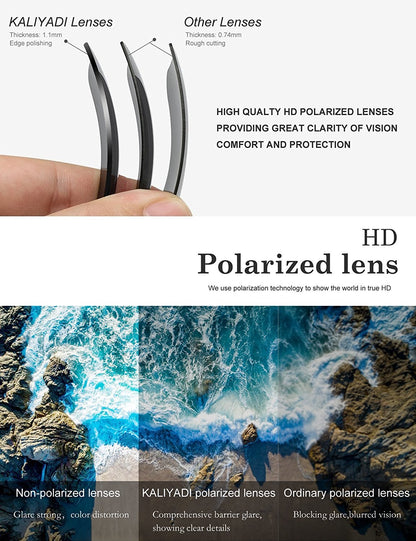 KALIYADI Polarized Sunglasses for Men and Women Unisex Sun glasses UV Blocking Lightweight 🍁 All In One Marketplace Canada