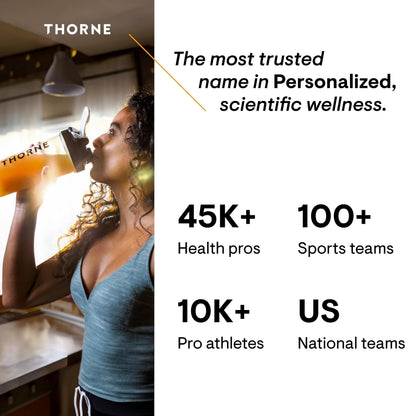 THORNE Creatine - Micronized Creatine Monohydrate Powder - Support for Muscles & Cognitive Function* - for Women & Men - Unflavored - 5 g per Serving - 90 Servings 🍁 All In One Marketplace Canada