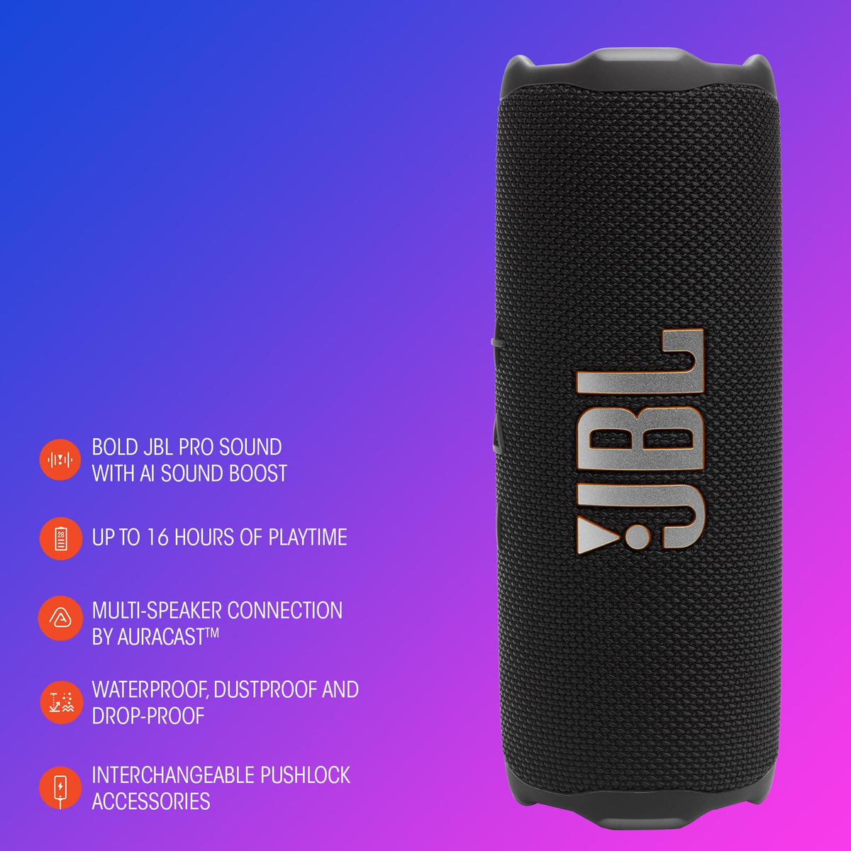 JBL Flip 7 - Portable Waterproof and Drop-Proof Speaker - Purple 🍁 All In One Marketplace Canada