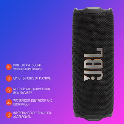 JBL Flip 7 - Portable Waterproof and Drop-Proof Speaker - Red 🍁 All In One Marketplace Canada