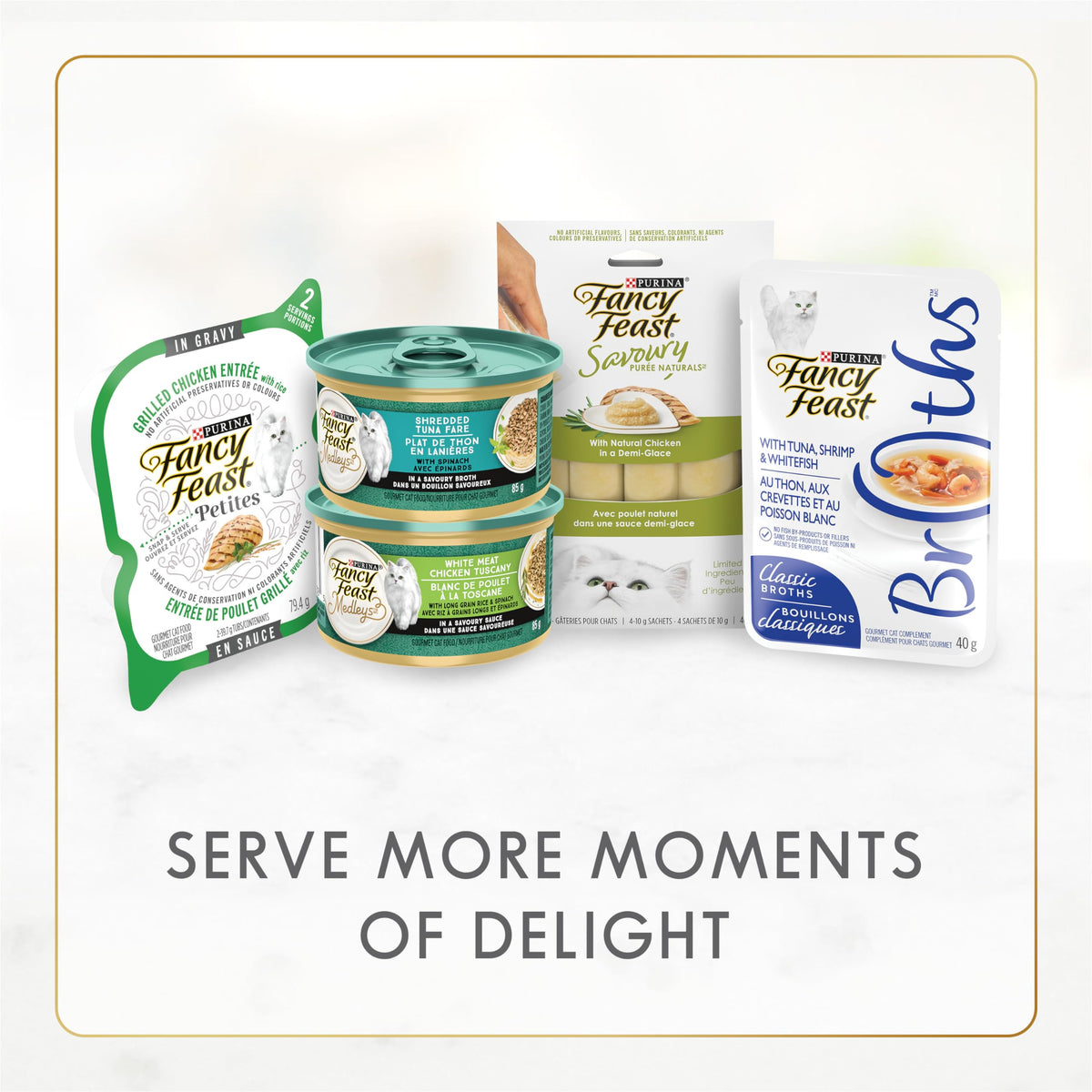 Fancy Feast Chunky Wet Cat Food, Chicken Feast - 85 g Can (24 Pack) 🍁 All In One Marketplace Canada