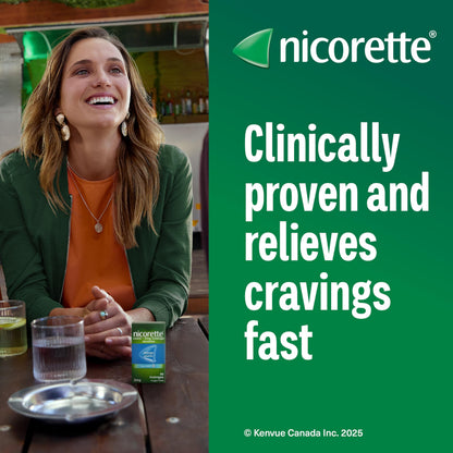 Nicorette 4mg Mint Nicotine Lozenges – Quit Smoking Aid, 160 Count 🍁 All In One Marketplace Canada