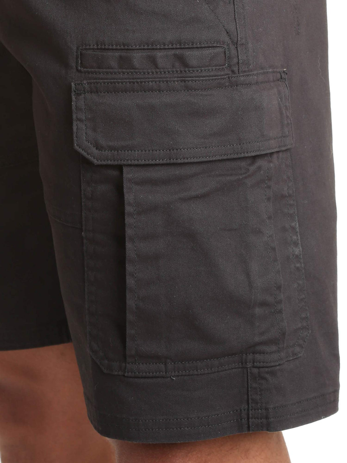 Wrangler Authentics Men's Classic Cargo Stretch Short, Black Twill, 36 🍁 All In One Marketplace Canada