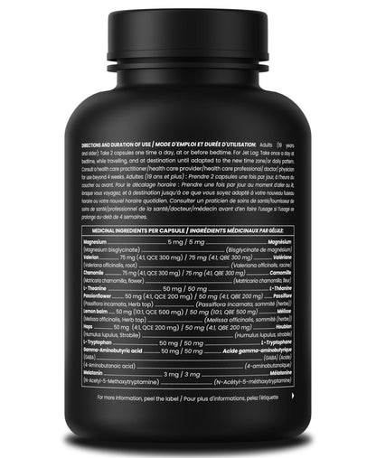 10-in-1 Sleep Aid Supplement– Sleeping Pills with Melatonin, Valerian Root, Chamomile, Lemon Balm, L-Theanine, L-Tryptophan, GABA, Magnesium – Sleep Cycle Support 🍁 All In One Marketplace Canada