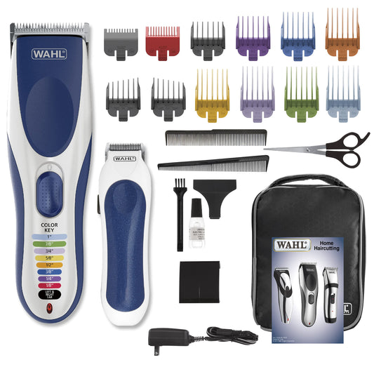Wahl Canada Color Pro Hair Clippers for Men – Cord/Cordless Hair Cutting Kit with Color-Coded Guide Combs, Detail Trimmer, Worldwide Voltage & Storage Case – Model 3193 🍁 All In One Marketplace Canada