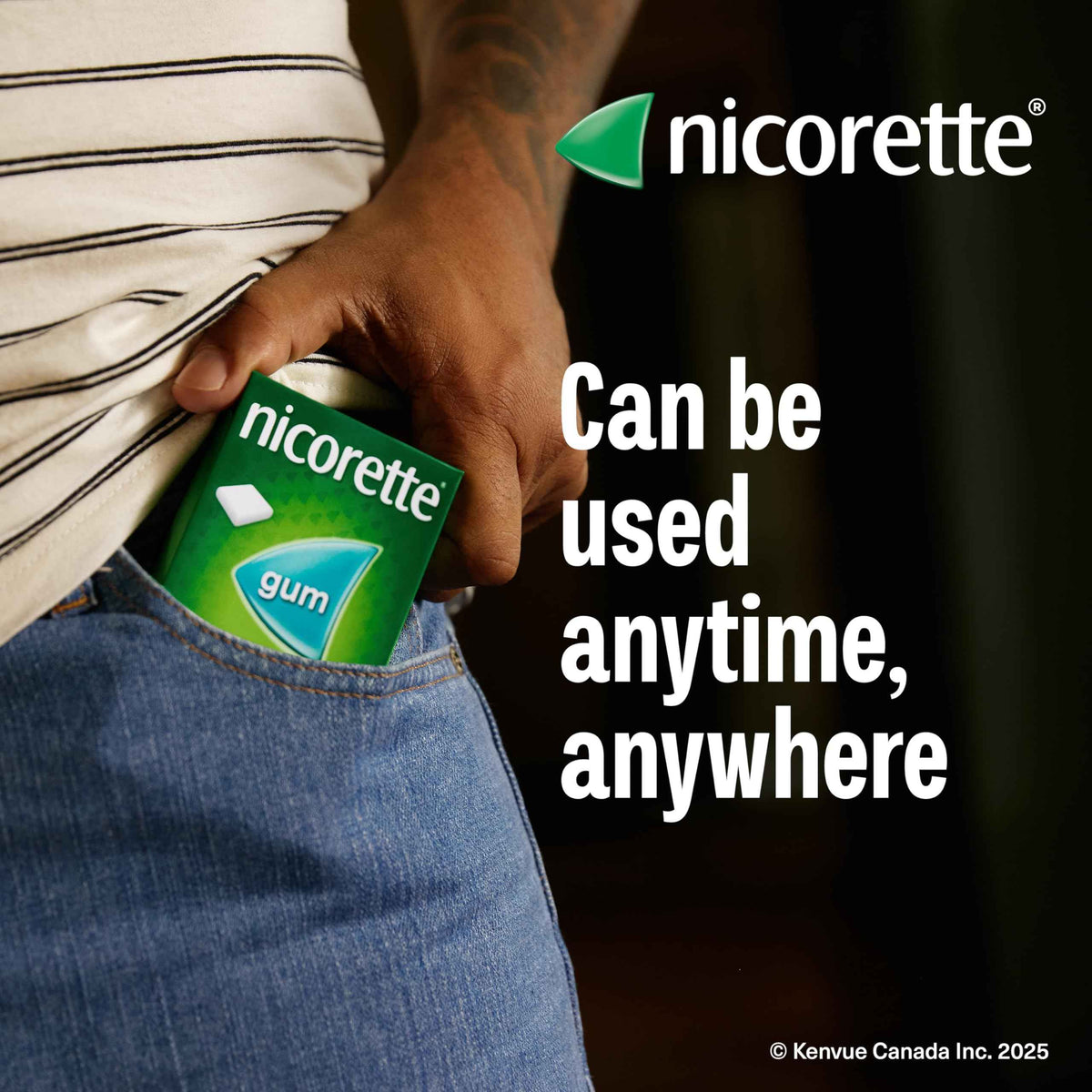 Nicorette 4mg Nicotine Gum, Cinnamon – Quit Smoking Aid with Fast Craving & Withdrawal Relief, Nicotine Replacement Therapy (NRT), 105 Pieces 🍁 All In One Marketplace Canada