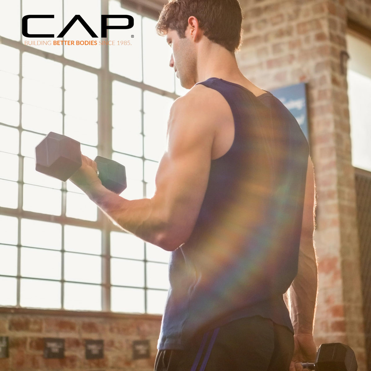 CAP Barbell 10 LB Coated Hex Dumbbell Weight Pair with Padded Grip 🍁 All In One Marketplace Canada