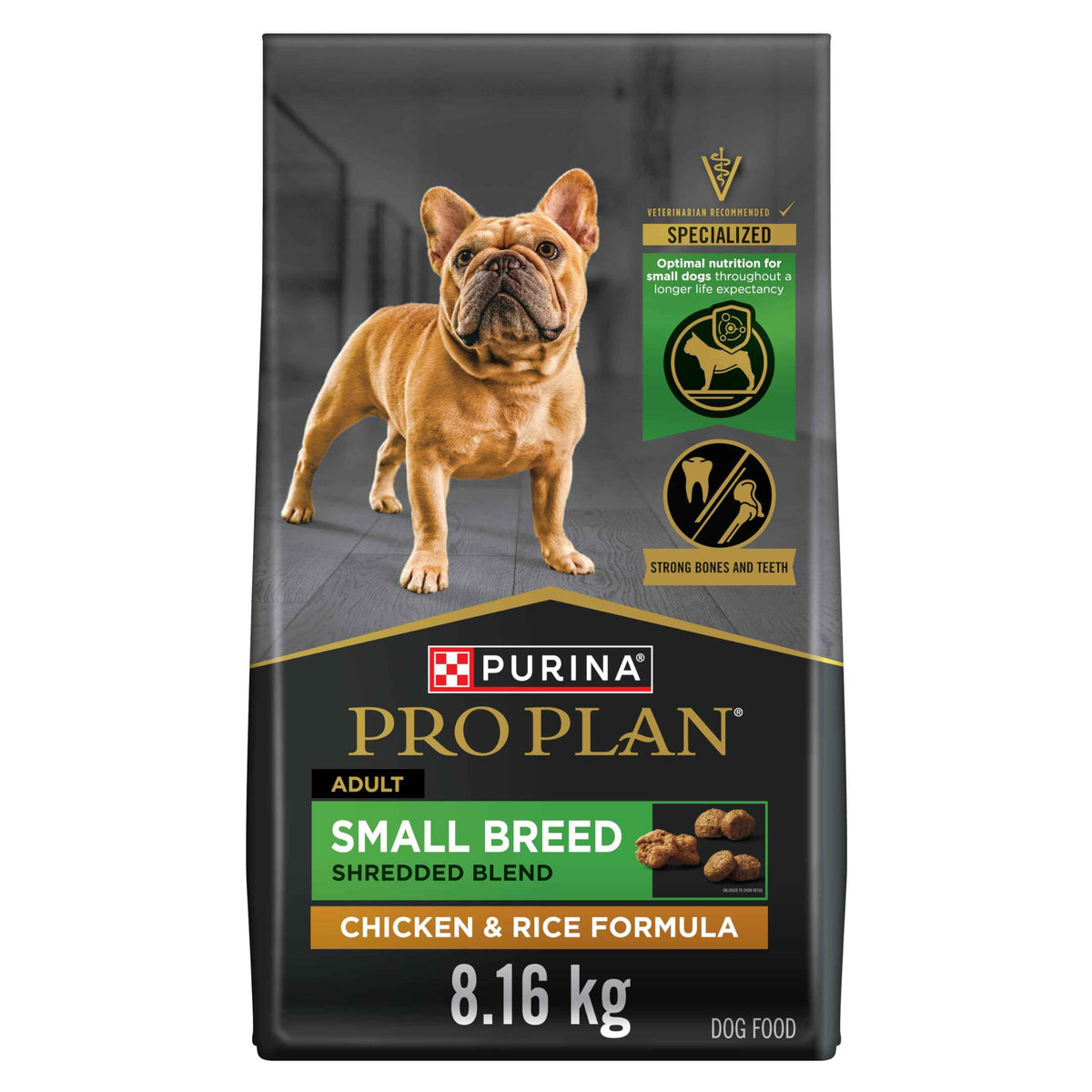 Purina Pro Plan Savor Adult Shredded Blend Small Breed Chicken & Rice Formula Dry Dog Food - (1) 18 lb. Bag 🍁 All In One Marketplace Canada