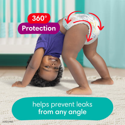 Pampers Cruisers 360 Pull-On Diapers, Size 7, Babyproof up to 100% leakproof diaper, 1 Pack (Count of 88) 🍁 All In One Marketplace Canada