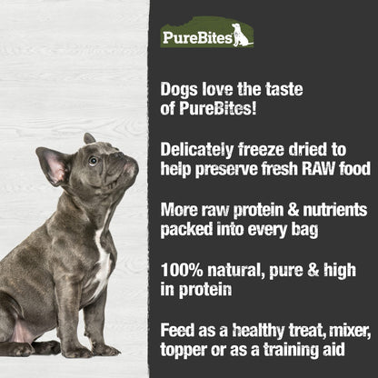 PureBites 1Pb470Bl Beef Liver For Dogs, 16.6Oz / 470G - Super Value Size, (Package May Vary) 🍁 All In One Marketplace Canada