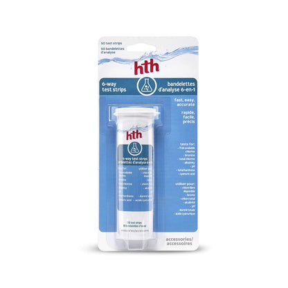 HTH 4124 6-Way Test Strip, 50 Strips 🍁 All In One Marketplace Canada