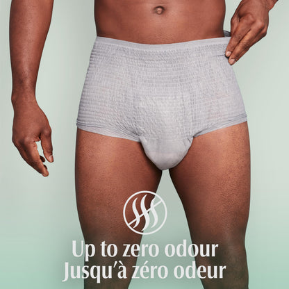 Depend Fresh Protection Adult Incontinence Underwear for Men (Formerly Depend Fit-Flex), Disposable, Maximum, Extra-Large, Grey, 68 Count (2 Packs of 34) 🍁 All In One Marketplace Canada