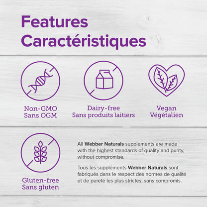 Webber Naturals Probiotic with Prebiotic, 10 Billion Active Cells, 15 Probiotic Strains, 90 Capsules, For Digestive Health, Vegan 🍁 All In One Marketplace Canada