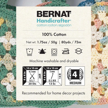 Bernat Softee Cotton Cotton Yarn - 3 Pack of 120g/4.25oz - Nylon - 3 DK (Light) - 254 Yards - Knitting/Crochet 🍁 All In One Marketplace Canada