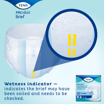 TENA Adult Incontinence, Discrete Disposable, Briefs, Comfortable Fit, Ultra Absorbency, Unisex, Large (L), 40 Count 🍁 All In One Marketplace Canada