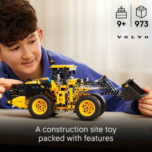 LEGO Technic Volvo L120 Electric Wheel Loader Construction Toy - Pretend Play Building Set - Great Birthday Gift for Boys, Girls, and Kids 9+ Who Love Vehicle Playsets - 42209 🍁 All In One Marketplace Canada