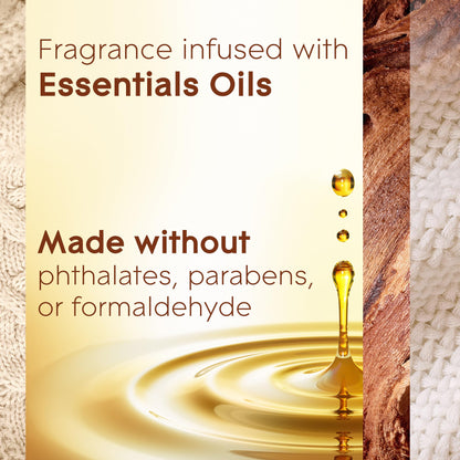 Glade PlugIns Air Freshener Refill Oil, Long Lasting Scented Plug In with Essential Oils for Home, Bathroom & Kitchens, Cashmere Woods, 10 Refills 🍁 All In One Marketplace Canada