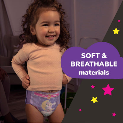 Pull-Ups Girls' Night-Time Potty Training Pants, 4T-5T, 52 Ct, 50 lbs 🍁 All In One Marketplace Canada