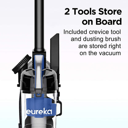 Eureka Powerful Bagless Upright Vacuum Cleaners Compact for Home Pets, Airspeed Ultra Lightweight Household Vacuum Cleaner for Carpet and Hard Floor, NEU101C, Ocean Blue 🍁 All In One Marketplace Canada