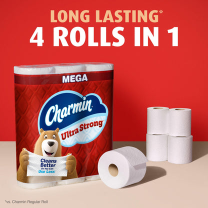 Charmin Toilet Paper Ultra Strong, 24 Mega Rolls = 96 Regular Rolls 🍁 All In One Marketplace Canada