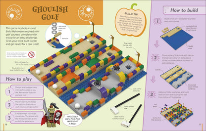 The LEGO Halloween Games Book: Ideas for 50 Games, Challenges, Puzzles, and Activities