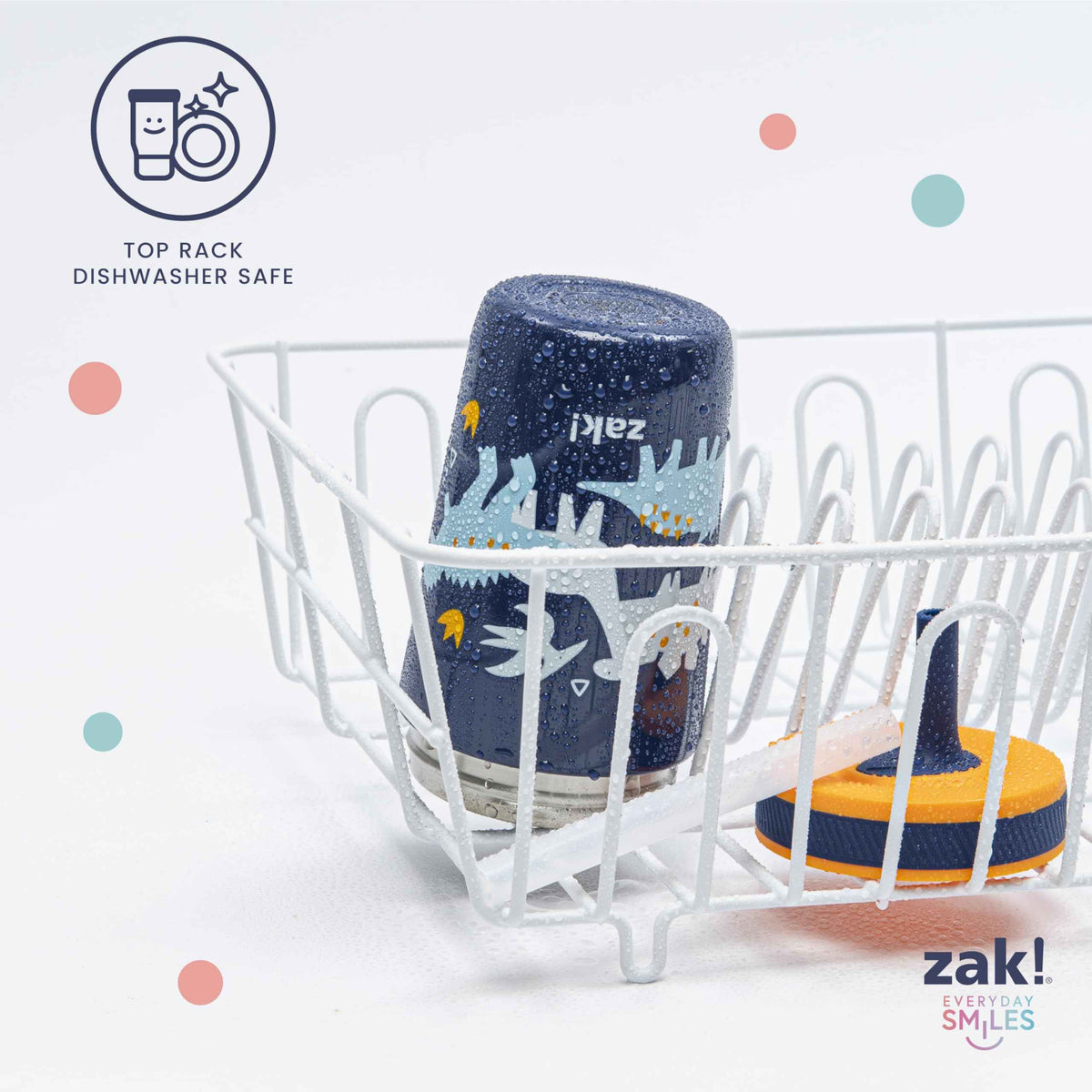 Zak Designs Bluey Kelso 12oz Stainless Steel Leak-Proof Toddler Straw Cup 🍁 All In One Marketplace Canada