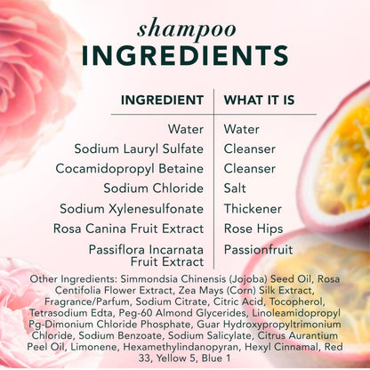 Herbal Essences Rose Hips and Passionfruit Smooth and Shine Shampoo and Conditioner Set, 865 mL Each 🍁 All In One Marketplace Canada