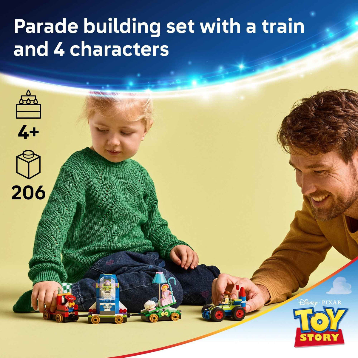 LEGO Disney and Pixar’s Toy Story Celebration Train & RC Car Toddler Toy - Sensory and Pretend Play Building Toy for Preschool Boys and Girls, Ages 4+ - Disney Gift Idea for Birthdays - 43264 🍁 All In One Marketplace Canada