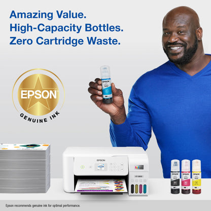 Epson 522 EcoTank Ink Ultra-High Capacity Bottle, Black (T522120-S) - Compatible with ET-2400, ET-2720, ET-2800, ET-2803, ET-2840, ET-4700, ET-4800, ET-4810 🍁 All In One Marketplace Canada