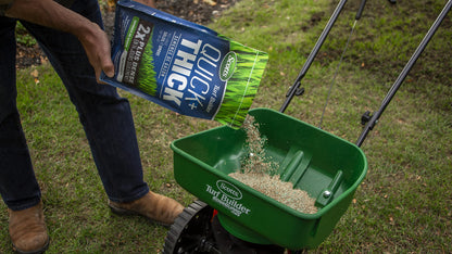 Scotts Turf Builder Quick + Thick Grass Seed (Sun and Shade Mix) - 4 kg |(576 sq Meters / 6,210 sq feet Coverage) Grow a Thick, Green Lawn Fast. for Areas that Experience Sun & Shade 🍁 All In One Marketplace Canada