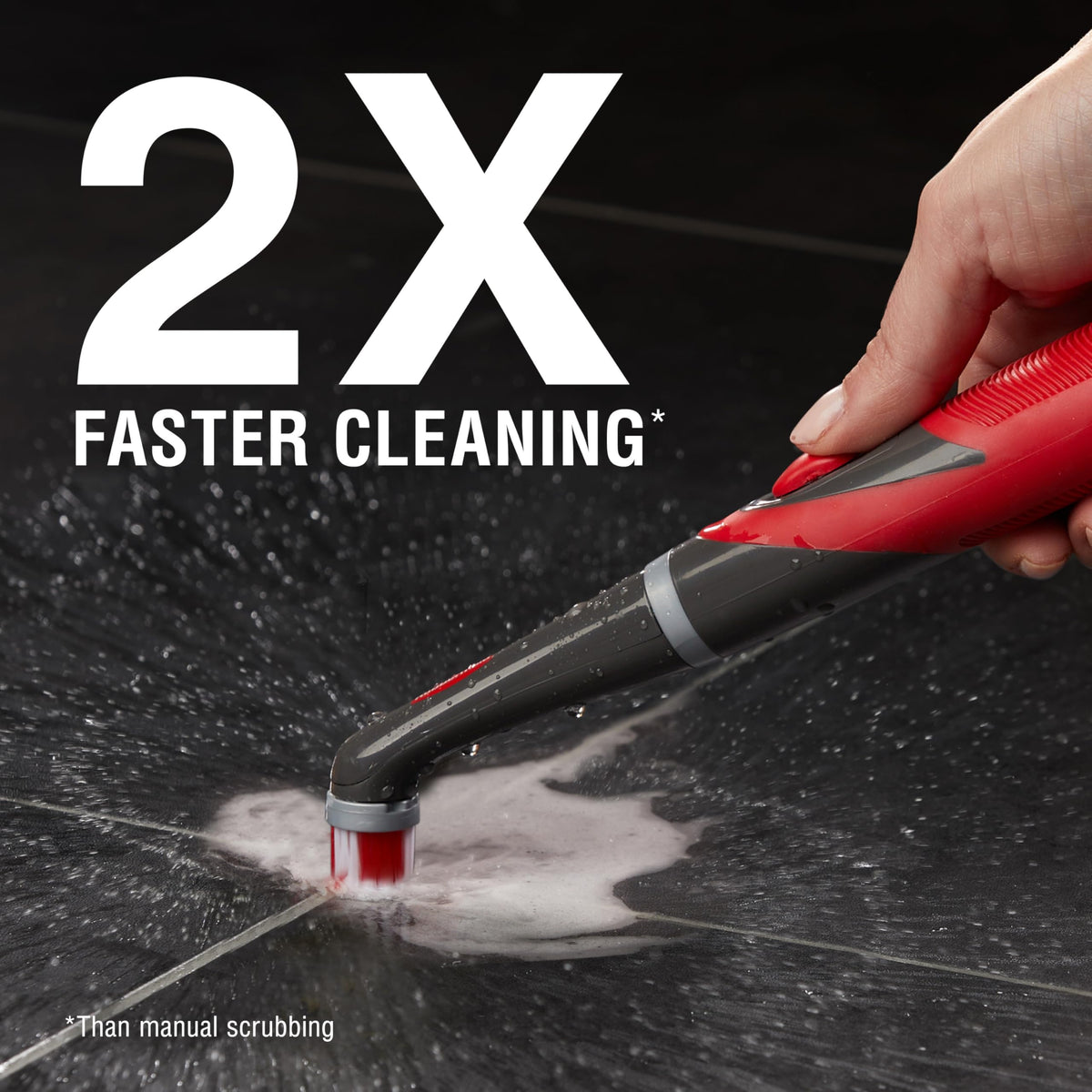 Rubbermaid Reveal Power Scrubber, Grout & Tile Bathroom Cleaner, Shower Cleaner, and Bathtub Cleaner, Multi-Purpose Scrub Brush 🍁 All In One Marketplace Canada