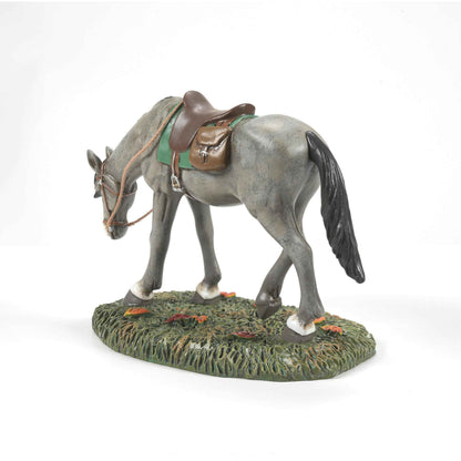 Department 56 Snow Village Halloween Accessories Gunpowder the Horse Figurine, 3.2 Inch, Multicolor
