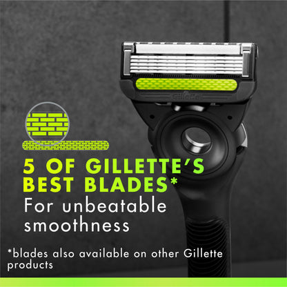 Gillette Labs Razors for Men, Razor Blades Refill, 5-Blade Cartridges, 12 Refills 🍁 All In One Marketplace Canada