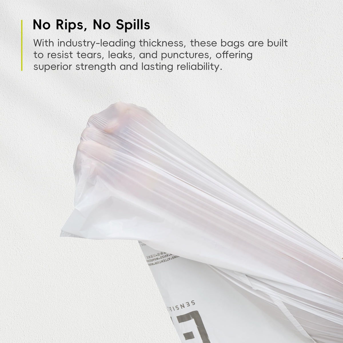 EKO Extra Strong 21 Gallon Large Trash Bags, Heavy-Duty Drawstring Kitchen & Household Garbage Bags (80L), Leak-Resistant, Fresh Floral Scent, Continuous Odor Control, 60 Count, Code G 🍁 All In One Marketplace Canada