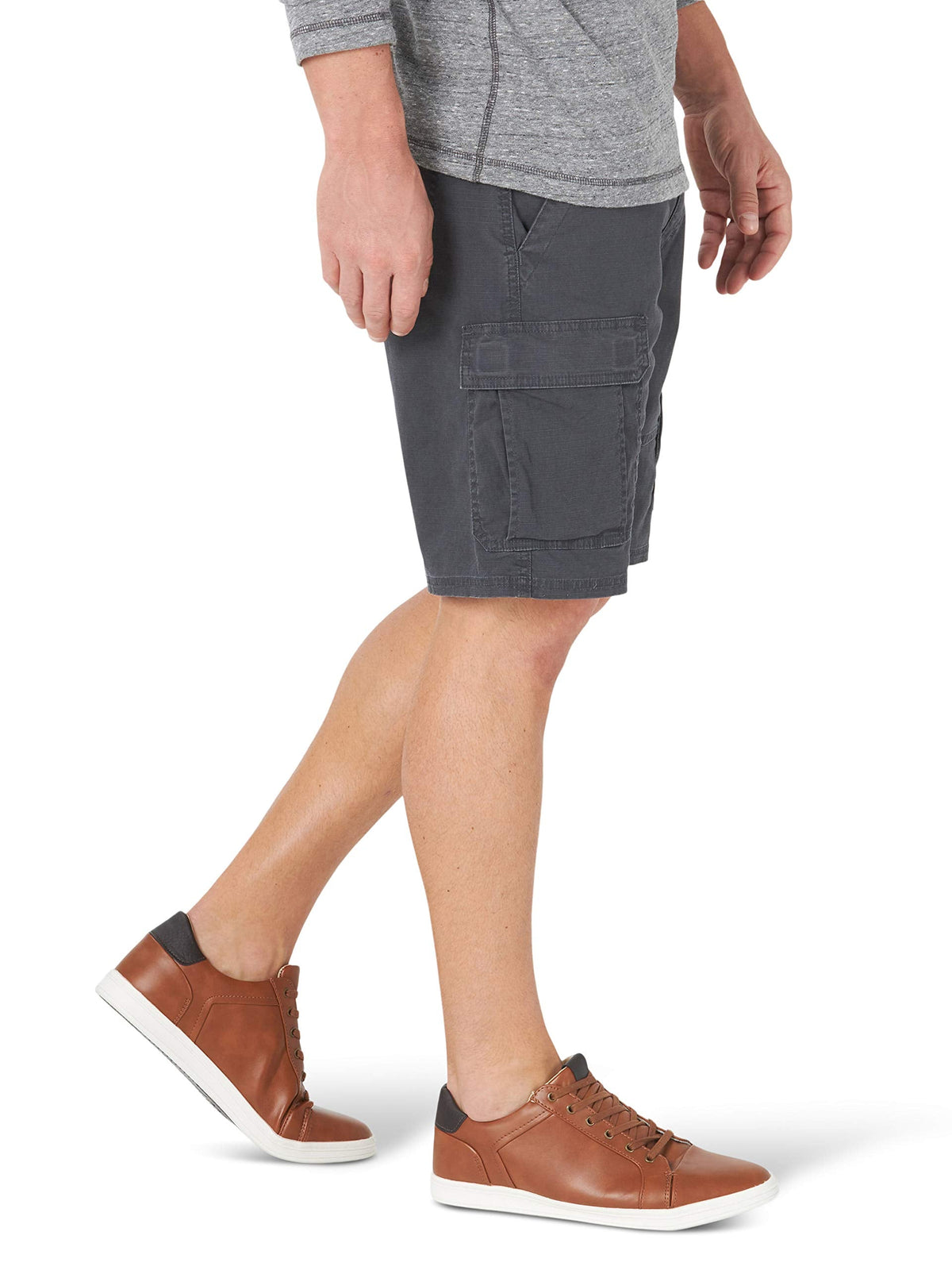 Wrangler Authentics Men's Classic Cargo Stretch Short, Anthracite, 32 🍁 All In One Marketplace Canada