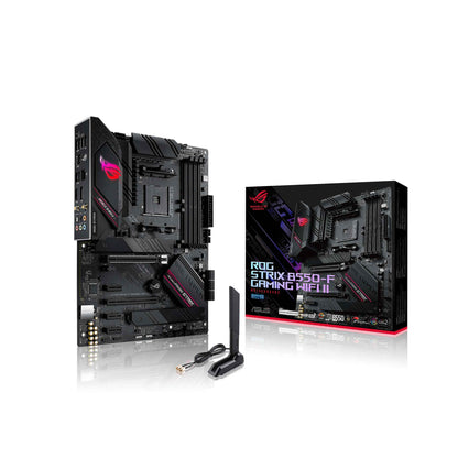 Asus ROG Strix B550-F Gaming WiFi II AMD AM4 (3rd Gen Ryzen) ATX Motherboard (PCIe 4.0,WiFi 6E, 2.5Gb LAN, BIOS Flashback, HDMI 2.1, Addressable Gen 2 RGB Header and Aura Sync) 🍁 All In One Marketplace Canada
