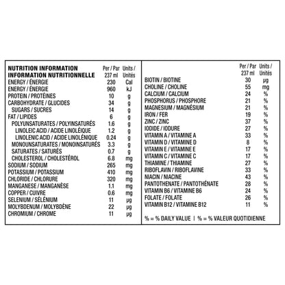BOOST Original Meal Replacement Drink – Choc Latte, 24 Bottles, 6.1 kg 🍁 All In One Marketplace Canada