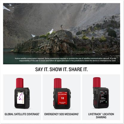 Garmin inReach® Mini 3 Plus, Rugged Global Satellite Communicator with Touchscreen Texting, Photo & Voice Messaging, Emergency SOS Messages & Battery Up to 350 Hours with 10-min inReach® Tracking 🍁 All In One Marketplace Canada