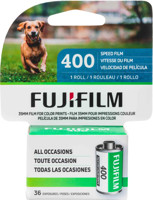 FUJIFILM 600022184 ISO 400 36EX1CD 36-Exposure Color Negative Film for 35mm Cameras (Single Roll) 🍁 All In One Marketplace Canada