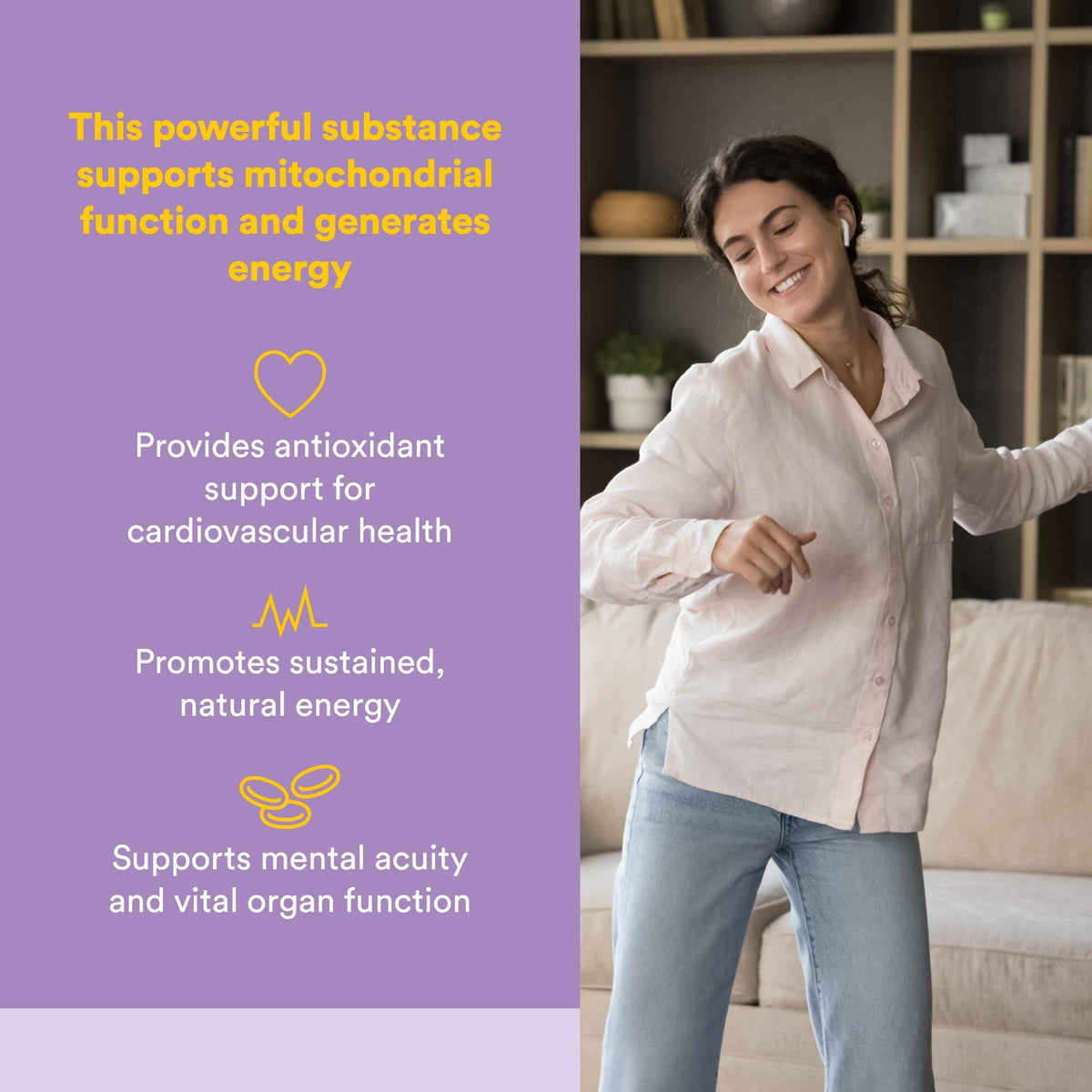 Natural Factors - Ubiquinol Active CoQ10 200mg, 60 Softgels 🍁 All In One Marketplace Canada